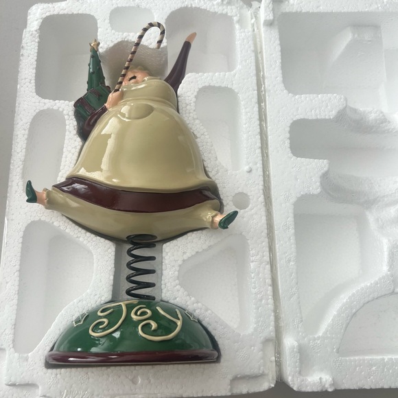 Mrs. Claus On A Spring Figurine Christmas Holiday Decor Mint - Picture 4 of 6